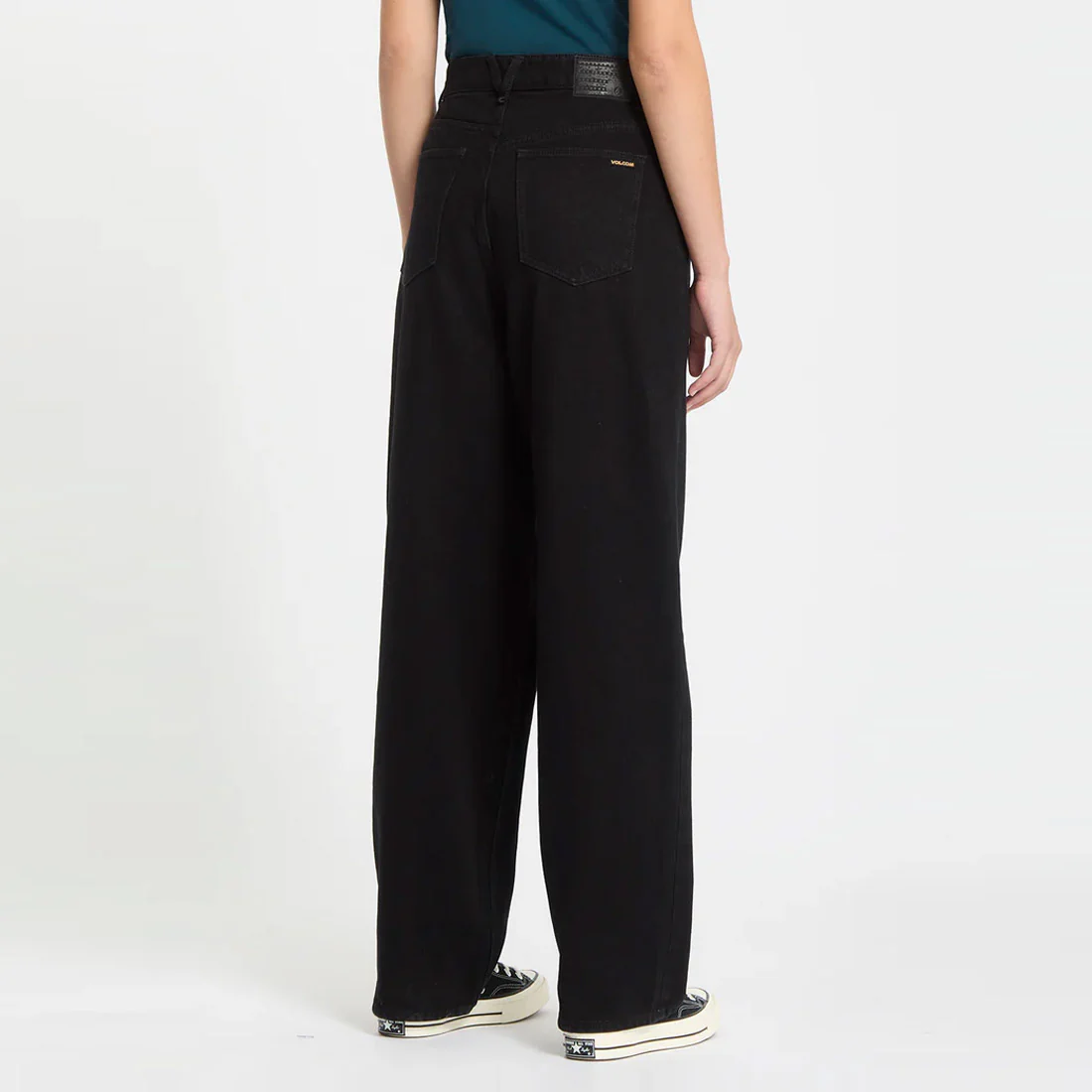 VOLCOM Women's Weellow II Denim - Black - Image 2