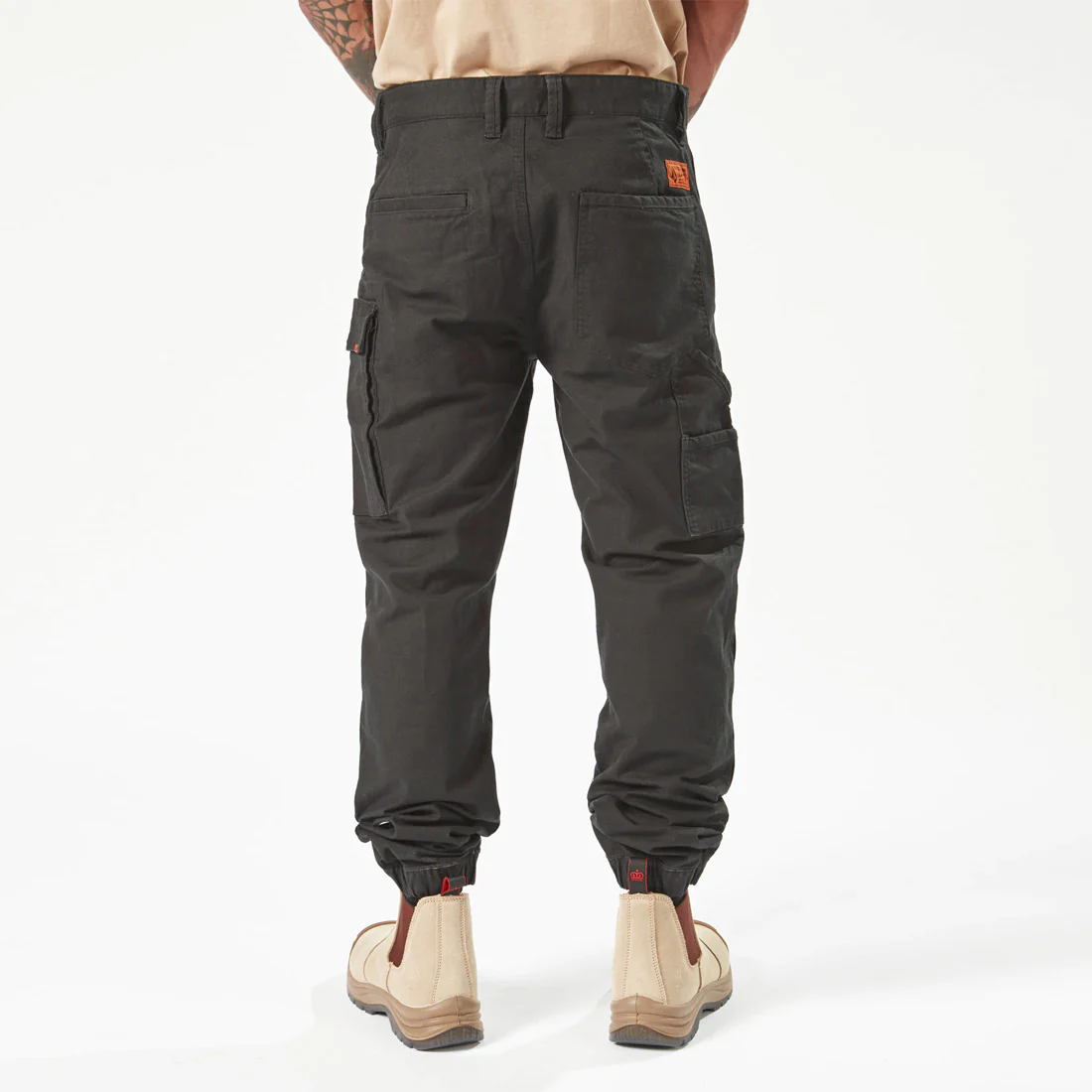 VOLCOM Workwear Caliper Cuffed Pant - Black - Image 2