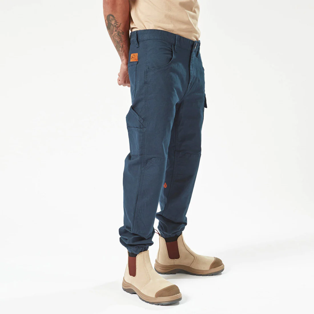 VOLCOM Workwear Caliper Cuffed Pant - Navy - Image 3