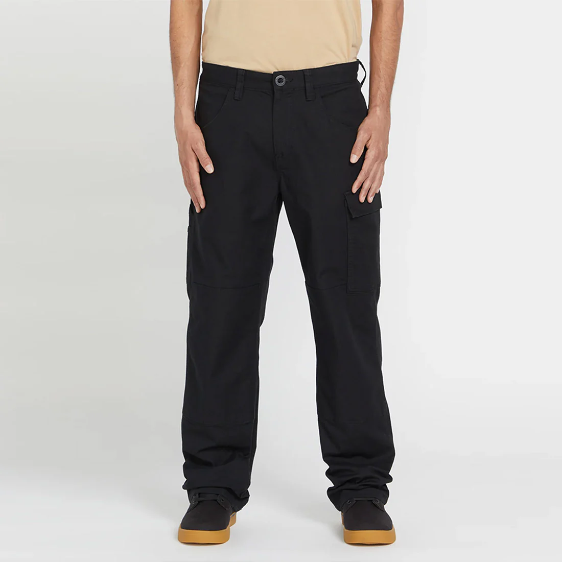 VOLCOM Workwear Caliper Relaxed Pant - Black - Image 3