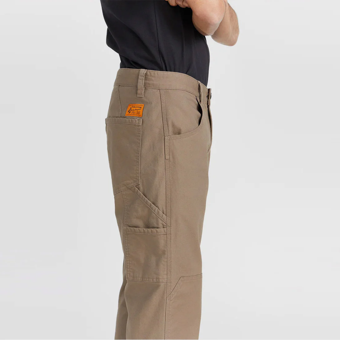 VOLCOM Workwear Caliper Relaxed Pant - Brindle - Image 3