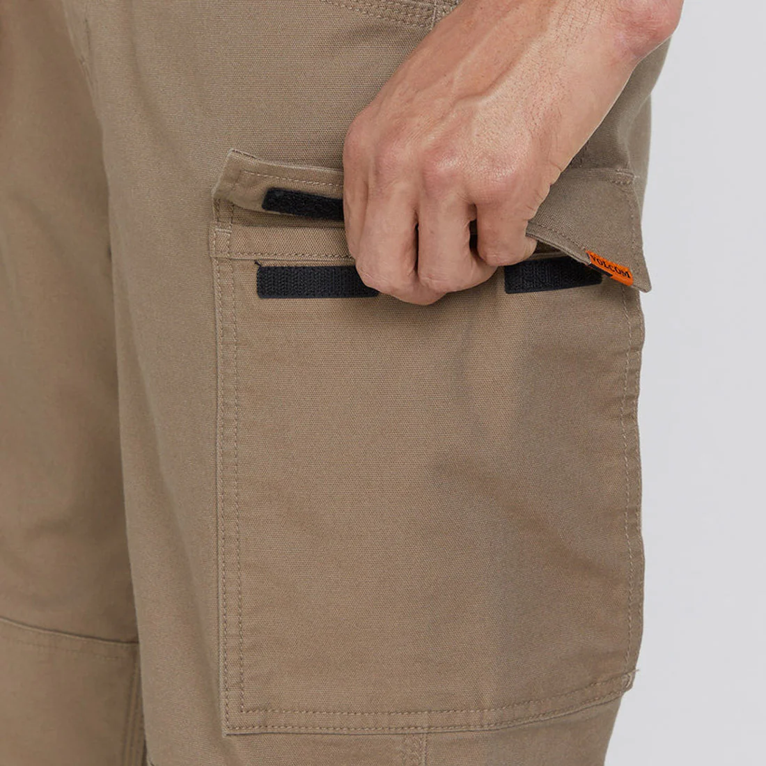 VOLCOM Workwear Caliper Relaxed Pant - Brindle - Image 5