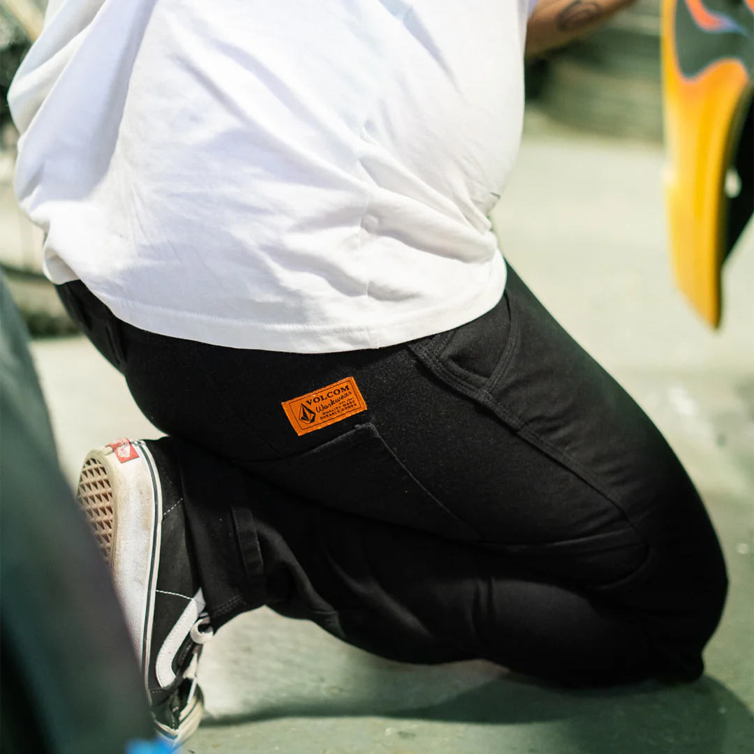 VOLCOM Workwear Caliper Work Pant - Black - Image 3