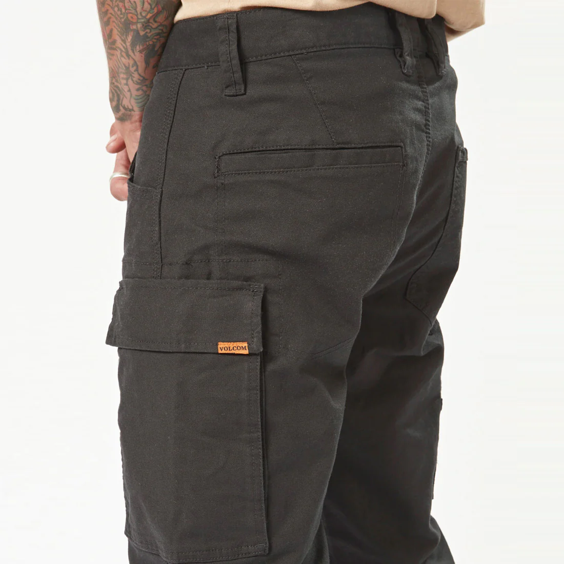 VOLCOM Workwear Caliper Work Pant - Black - Image 7