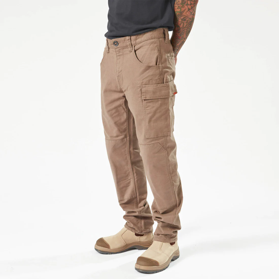 VOLCOM Workwear Caliper Work Pant - Brindle - Image 4