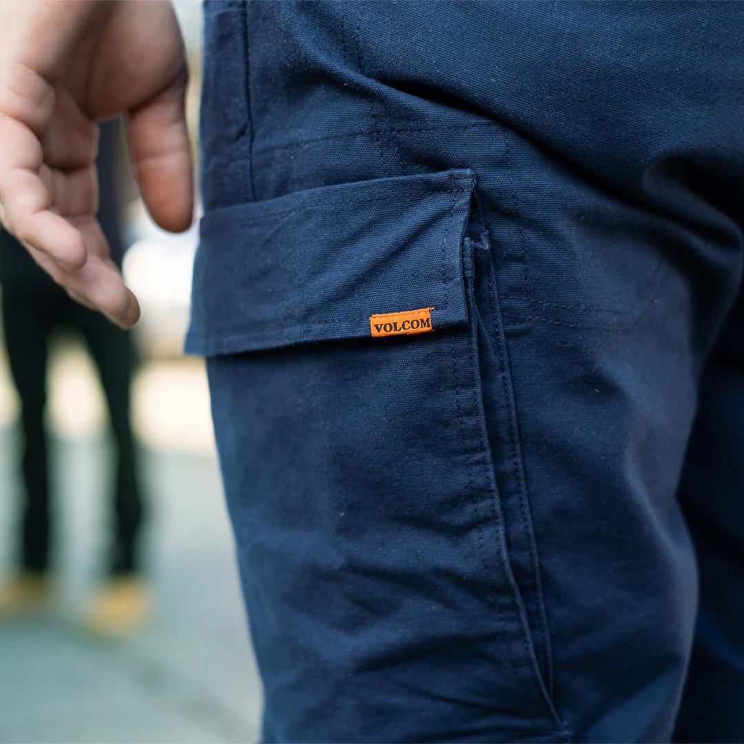 VOLCOM Workwear Caliper Work Pant - Navy - Image 3