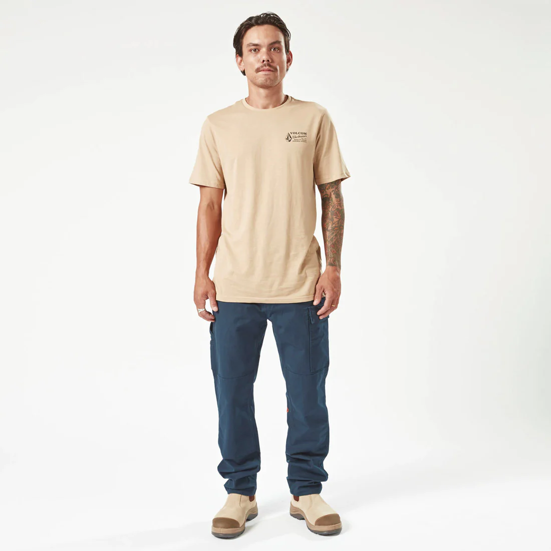 VOLCOM Workwear Caliper Work Pant - Navy - Image 4
