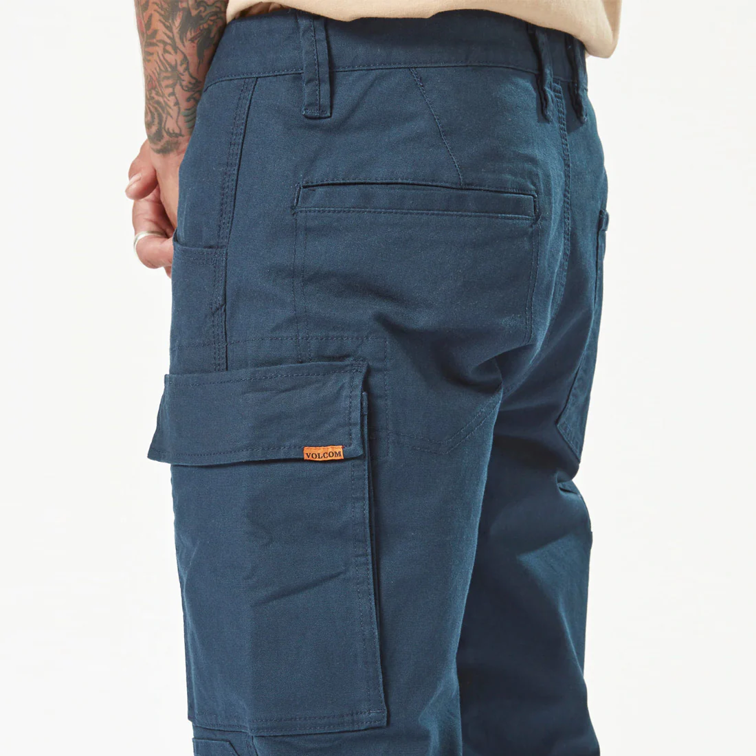 VOLCOM Workwear Caliper Work Pant - Navy - Image 7