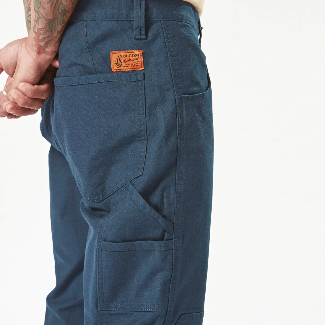 VOLCOM Workwear Caliper Work Pant - Navy - Image 8