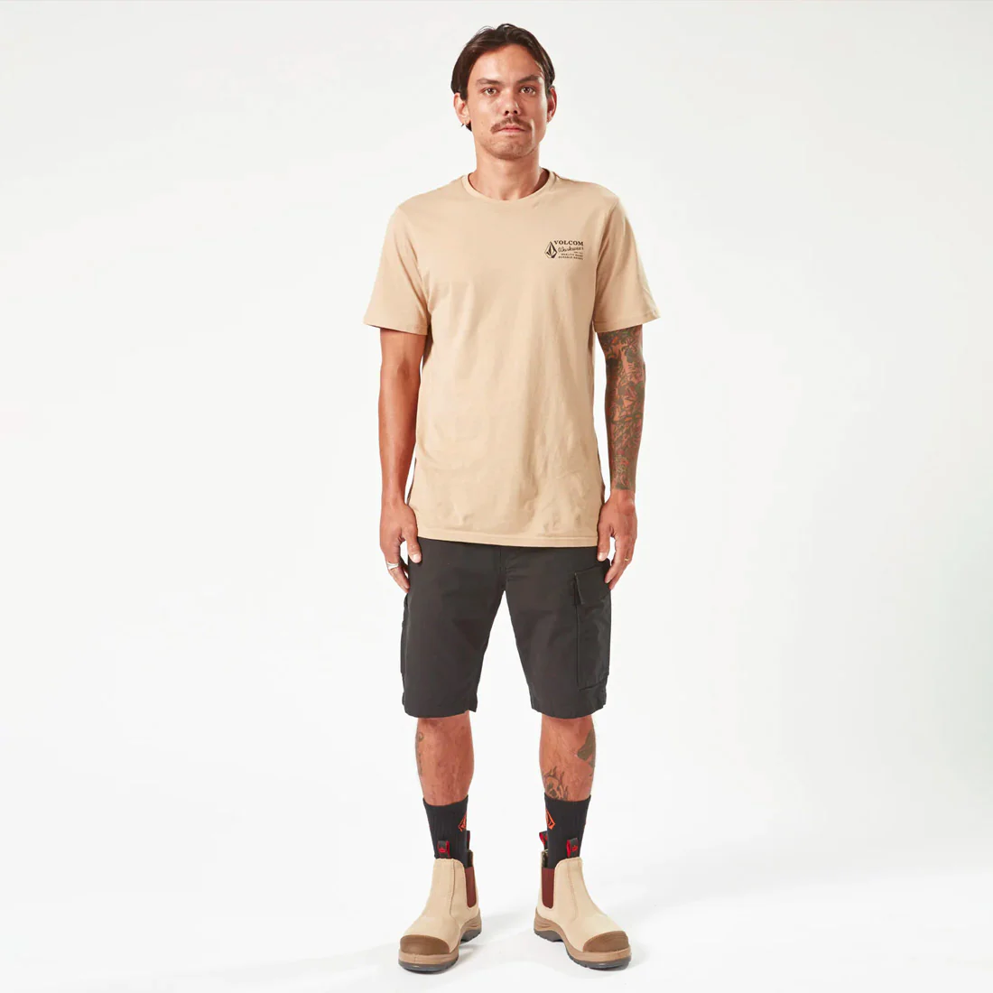 VOLCOM Workwear Caliper Work Short 19" - Black - Image 2