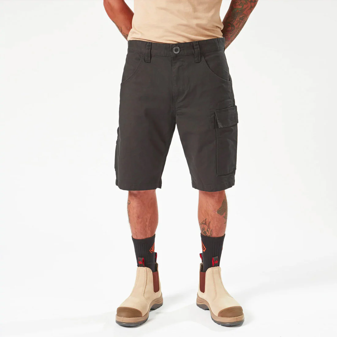 VOLCOM Workwear Caliper Work Short 19" - Black - Image 3