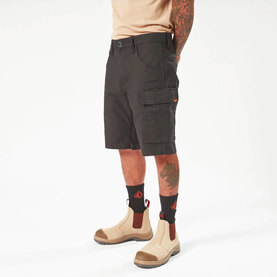 VOLCOM Workwear Caliper Work Short 19" - Black - Image 5