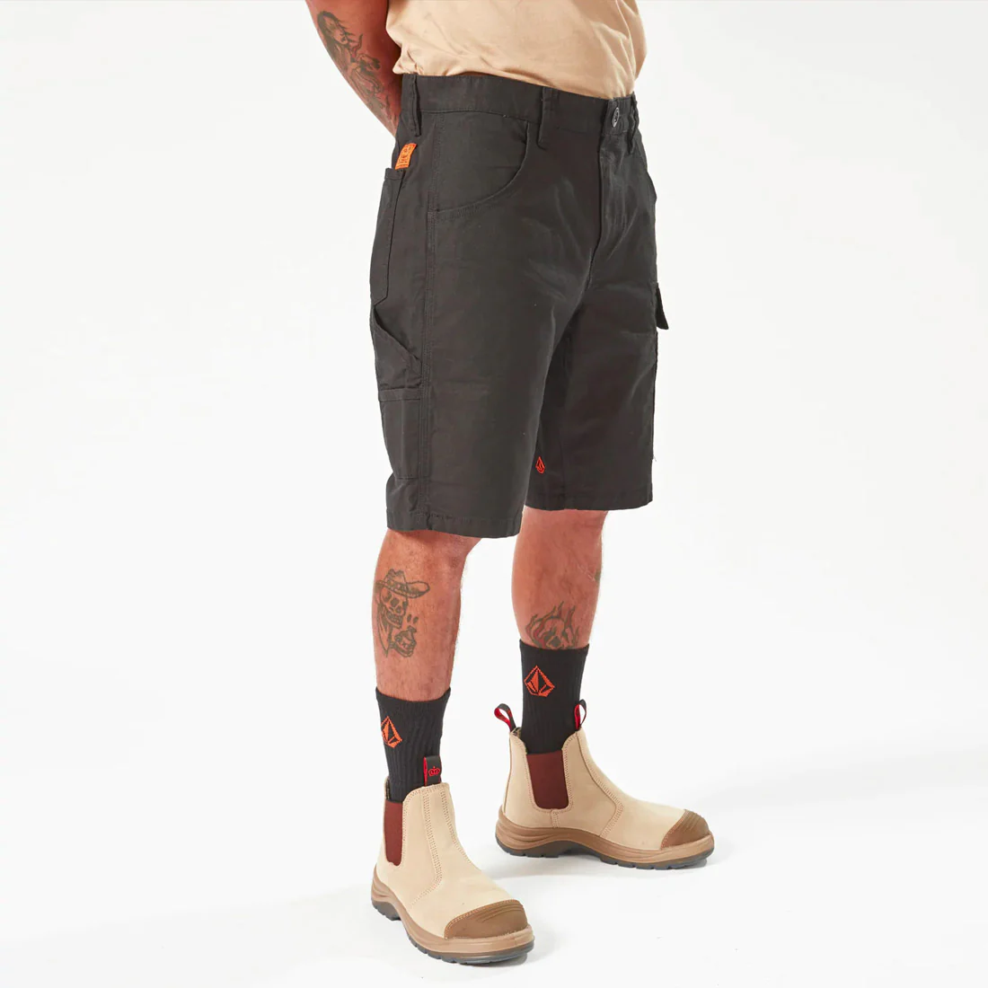 VOLCOM Workwear Caliper Work Short 19" - Black - Image 6