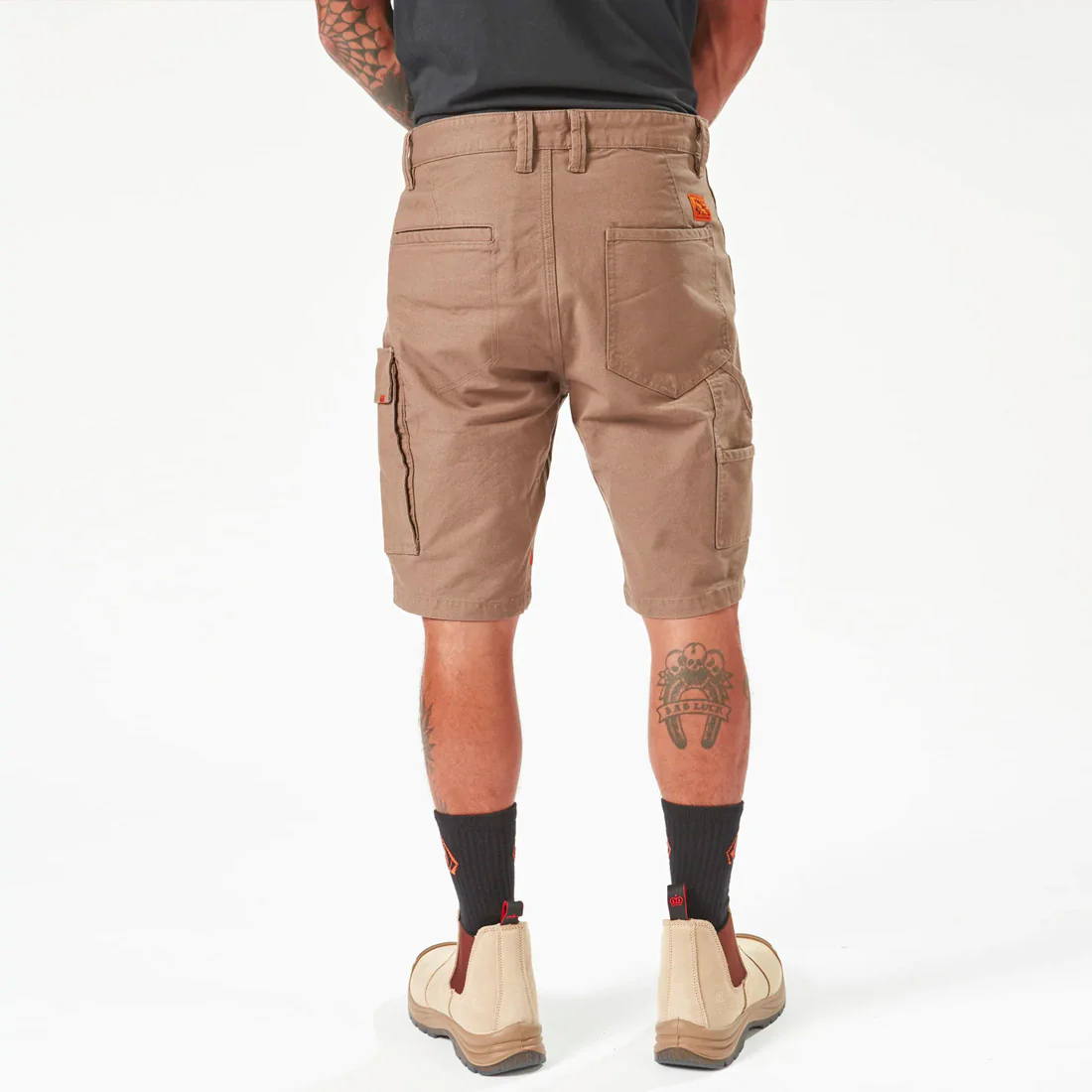 VOLCOM Workwear Caliper Work Short 19" - Brindle - Image 5