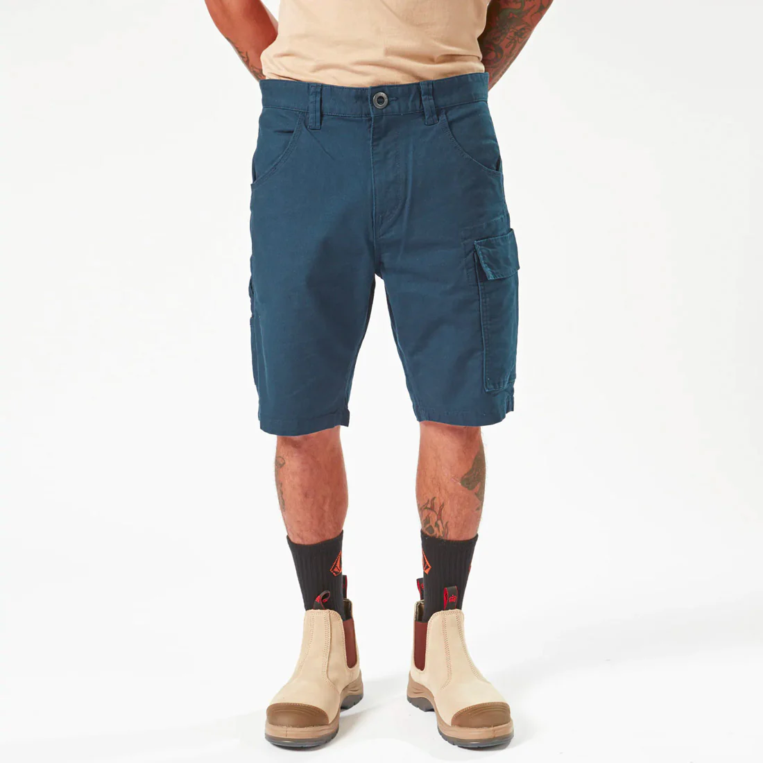VOLCOM Workwear Caliper Work Short 19" - Navy - Image 4