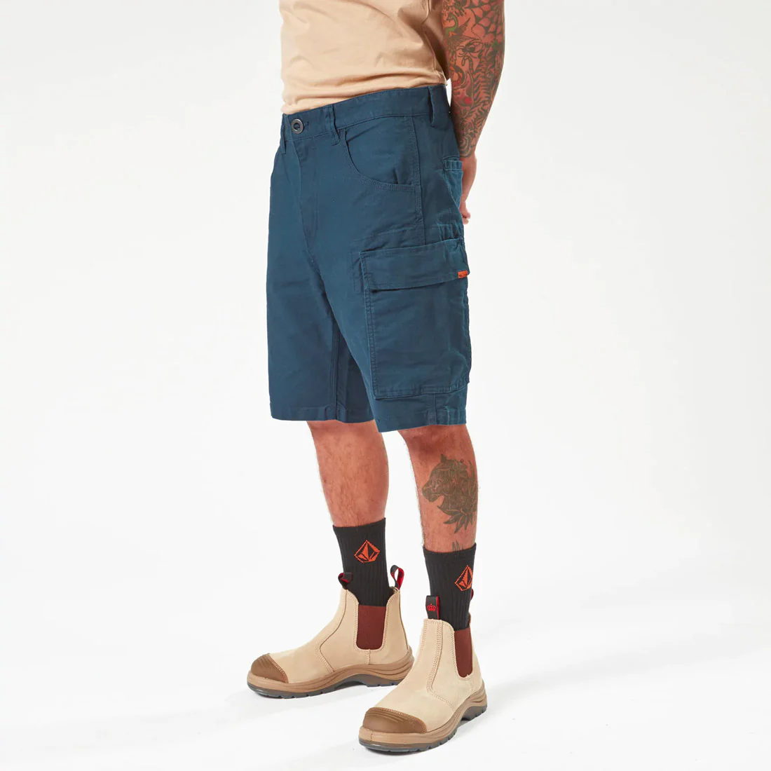 VOLCOM Workwear Caliper Work Short 19" - Navy - Image 6