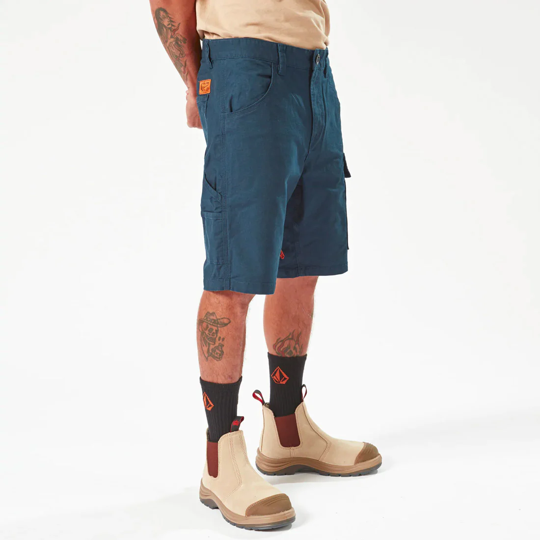 VOLCOM Workwear Caliper Work Short 19" - Navy - Image 7