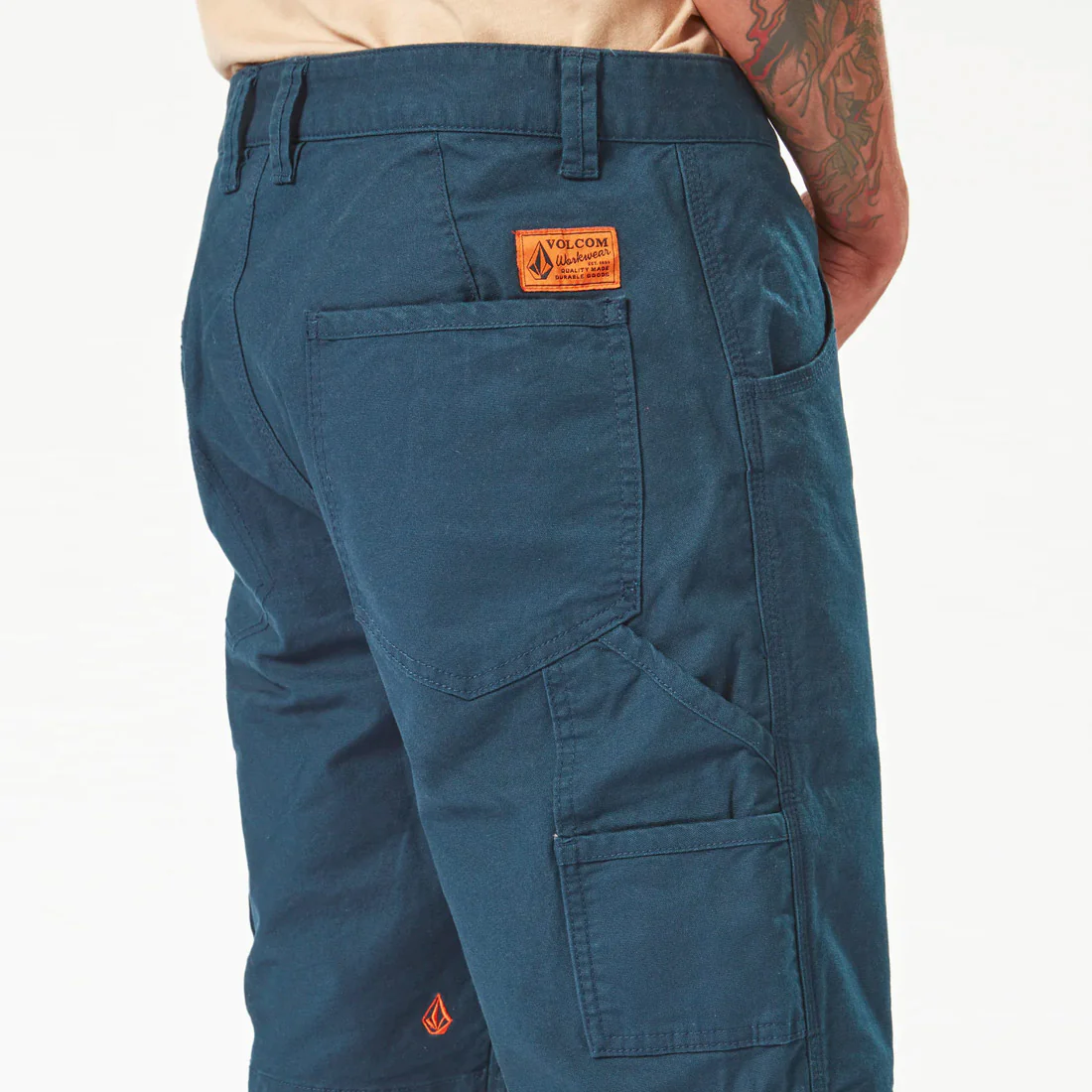 VOLCOM Workwear Caliper Work Short 19" - Navy - Image 9