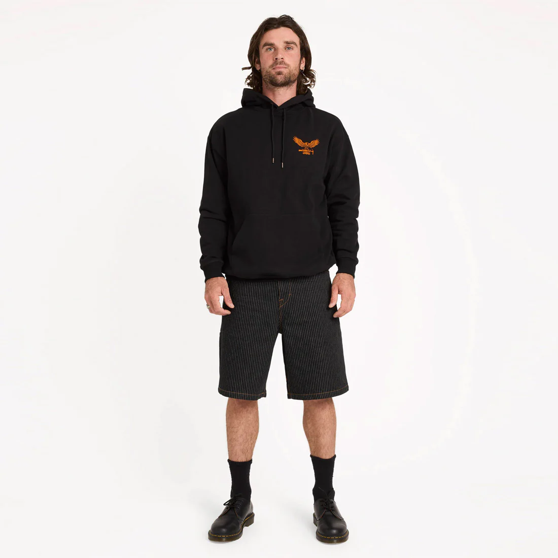 VOLCOM Workwear Hammered Pullover - Black - Image 3
