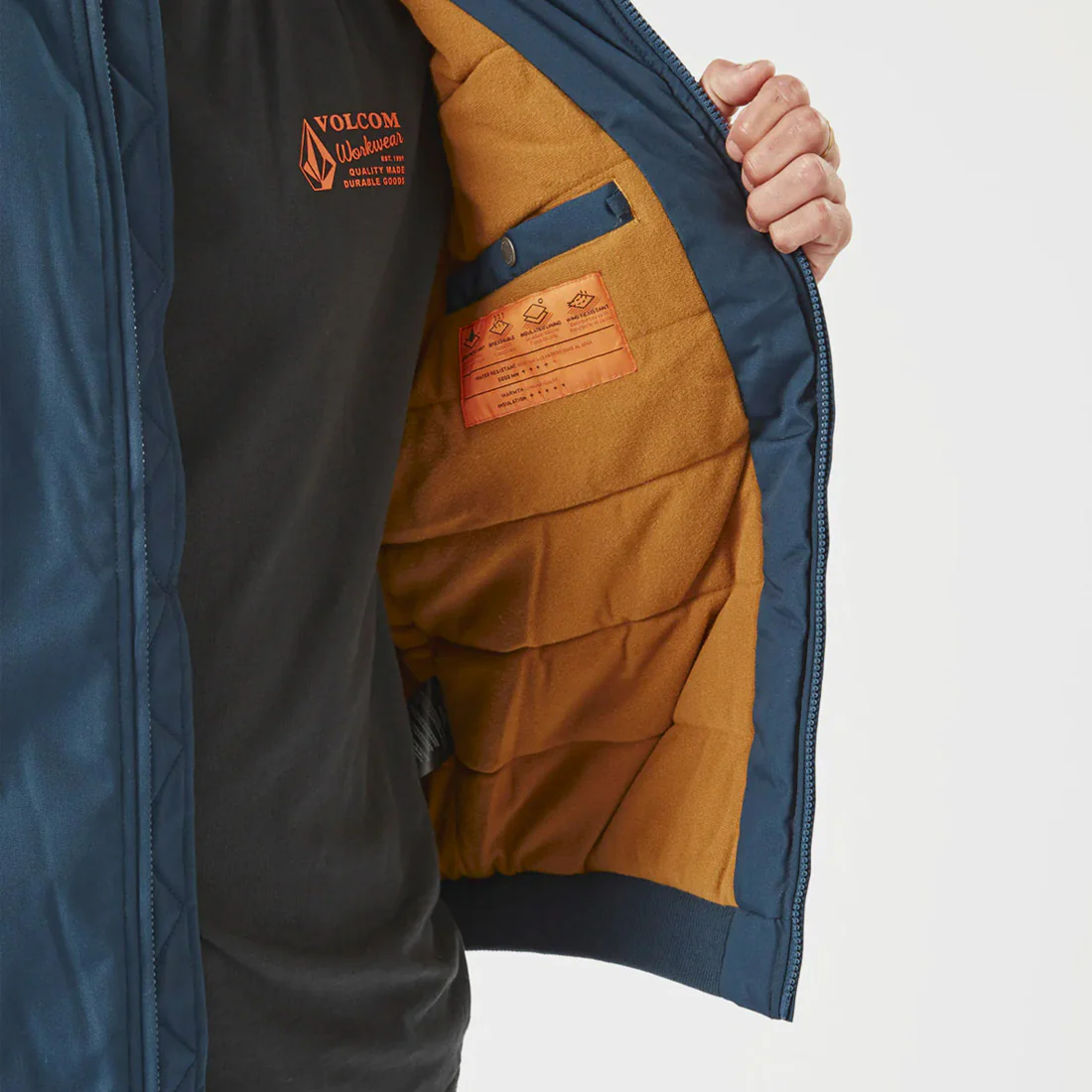 VOLCOM Workwear Jacket - Navy - Image 4