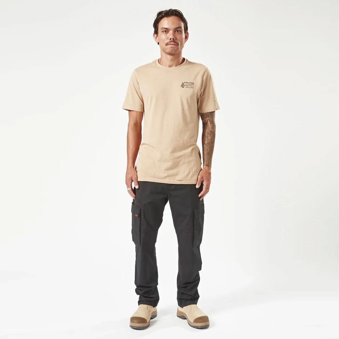 VOLCOM Workwear Meter Lightweight Pant - Black - Image 4
