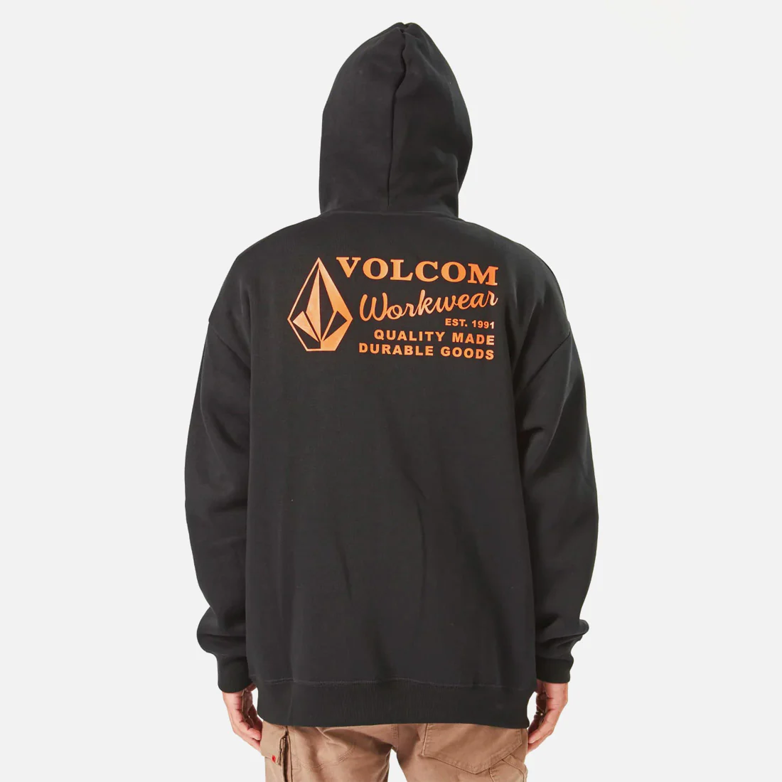 VOLCOM Workwear Pullover Hood - Black - Image 2