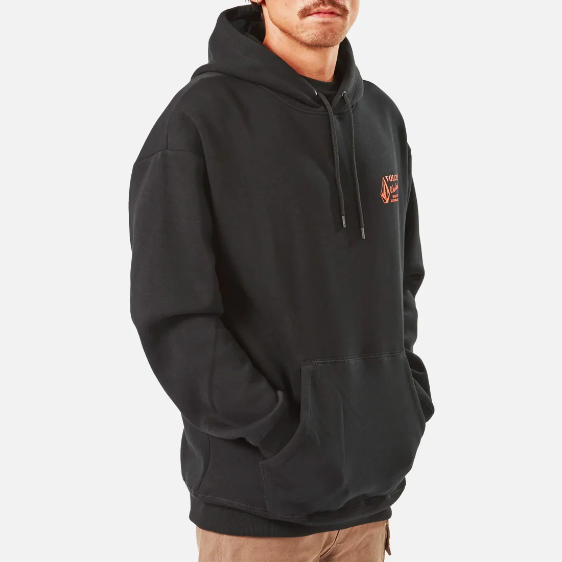 VOLCOM Workwear Pullover Hood - Black - Image 4