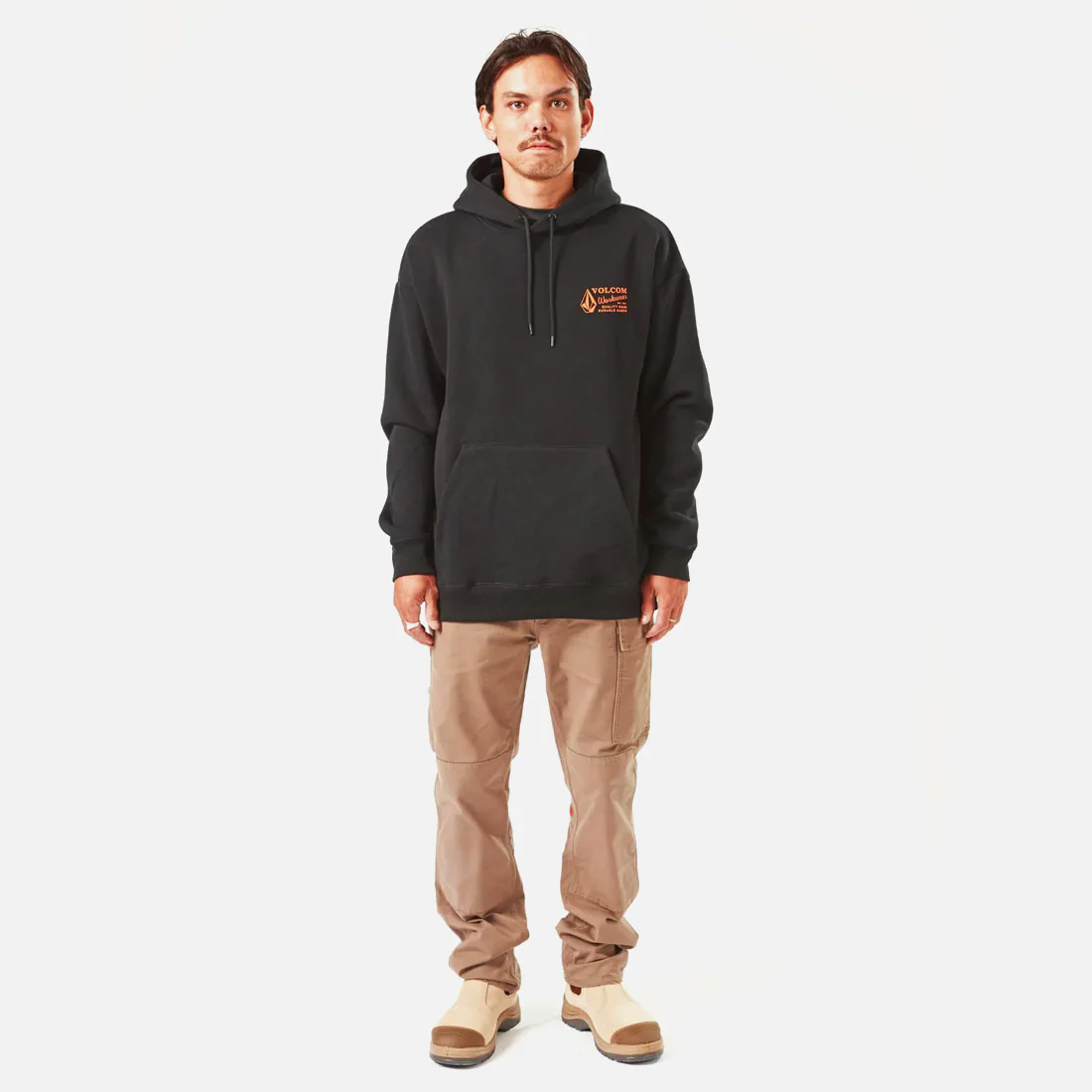 VOLCOM Workwear Pullover Hood - Black - Image 5