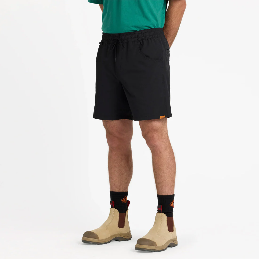 VOLCOM Workwear Rack II Hybrid 17" Short - Black - Image 3