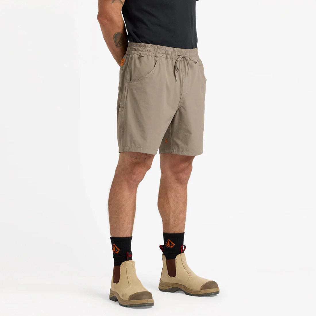 VOLCOM Workwear Rack II Hybrid 17" Short - Brindle - Image 3