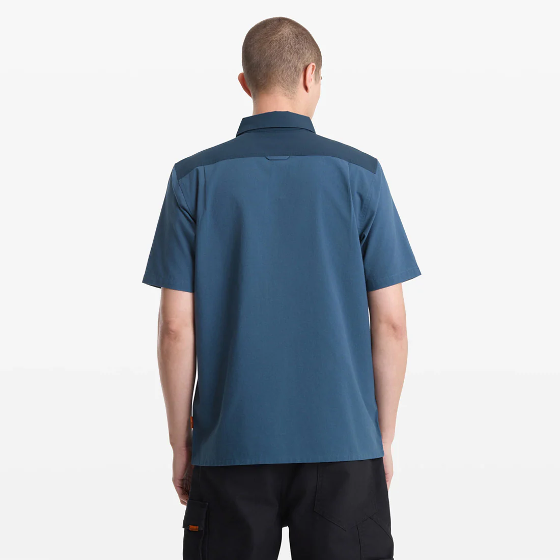 VOLCOM Workwear Slab City Short Sleeve Shirt - Navy - Image 2