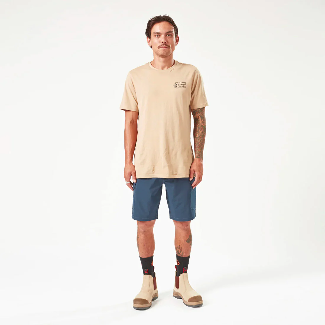 VOLCOM Workwear Slab Hybrid Short 20" - Navy - Image 3