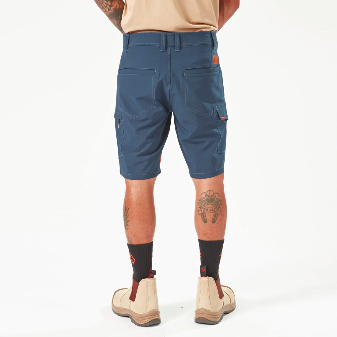 VOLCOM Workwear Slab Hybrid Short 20" - Navy - Image 4