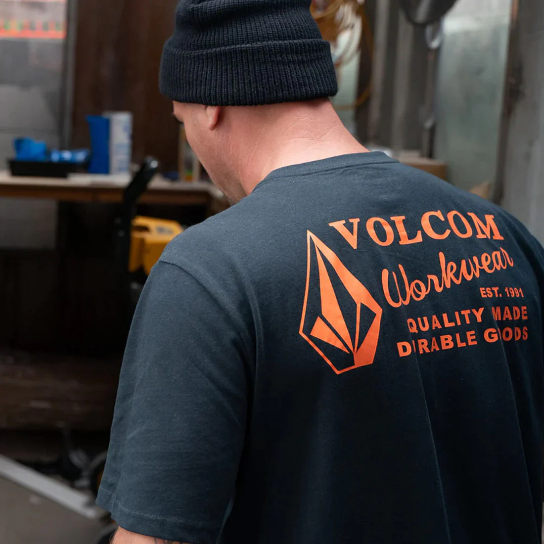 VOLCOM Workwear Tee - Black - Image 2
