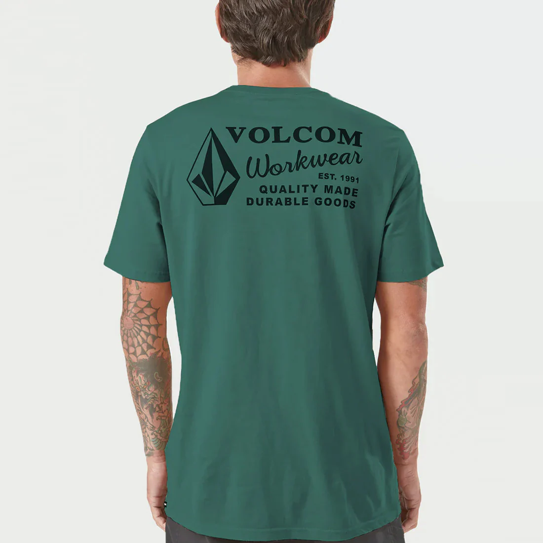 VOLCOM Workwear Tee - Forest - Image 2