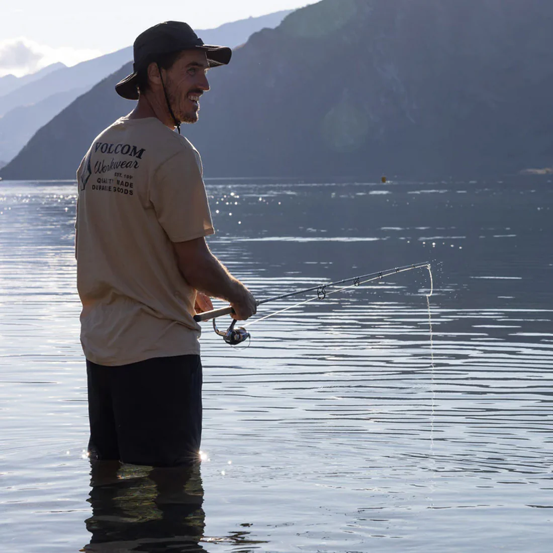 VOLCOM Workwear Tee - Gravel - Image 7