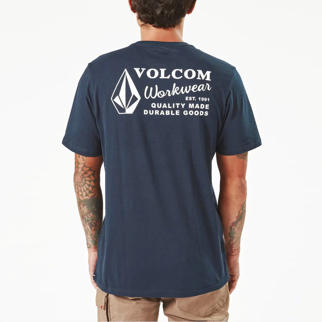 VOLCOM Workwear Tee - Navy - Image 2
