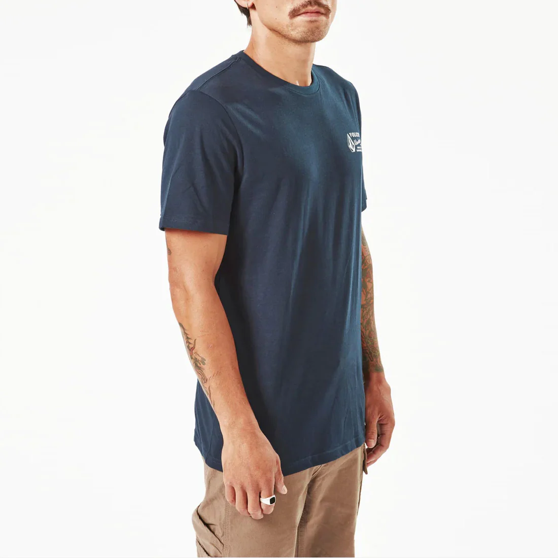 VOLCOM Workwear Tee - Navy - Image 3