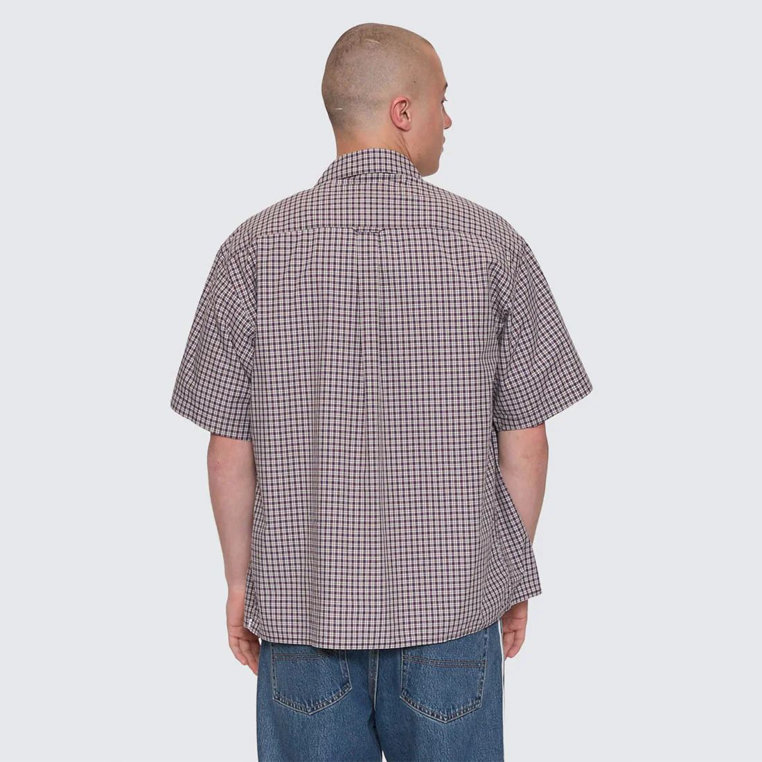 WORSHIP Cherub Short Sleeve Shirt - Blackberry - Image 5