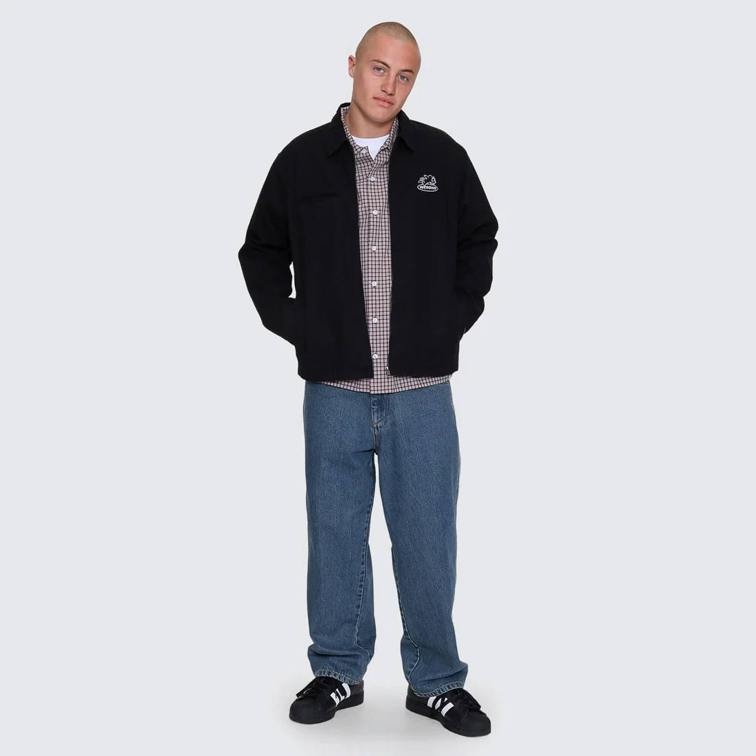 WORSHIP Cherub Work Jacket - Black - Image 5