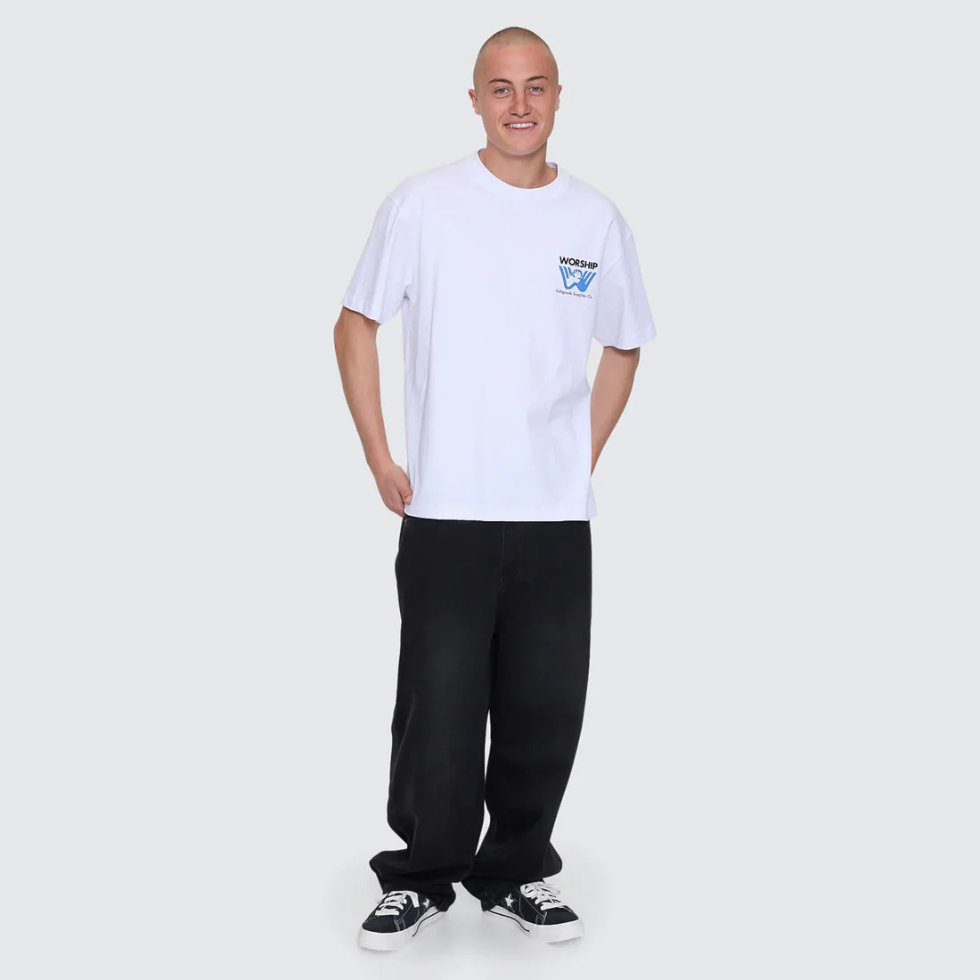 WORSHIP Genesis Tee - White - Image 4