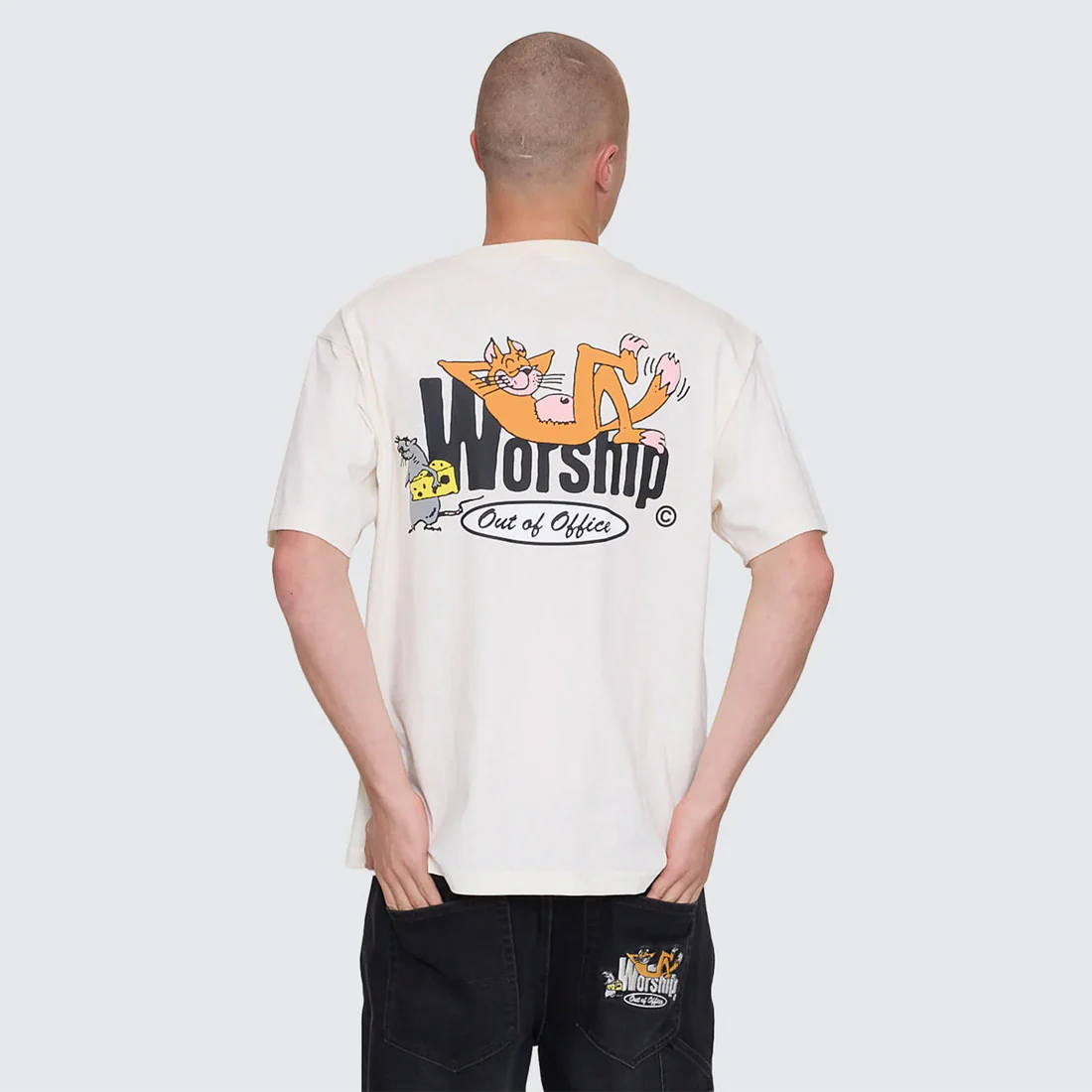 WORSHIP On Leave Tee - Zine - Image 2